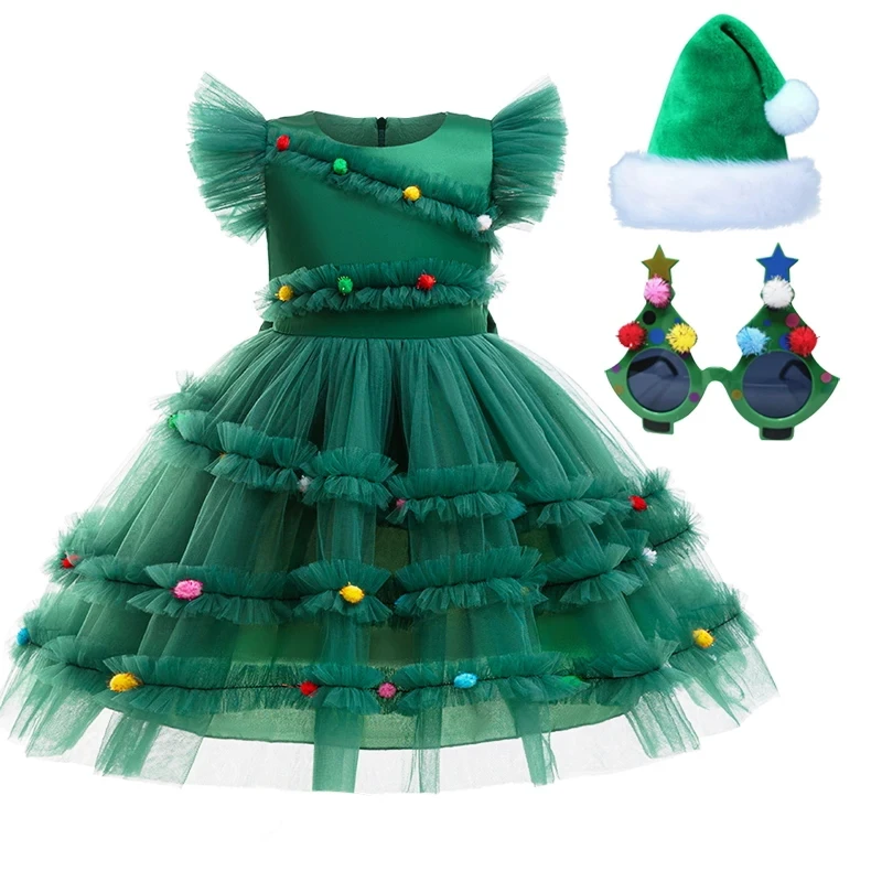 New Elegant New Year Dresses for Girls Green Christmas Costumes Christmas Party Prom Dresses for 3-10 Years Old Carnival Childre
New Elegant New Year Dresses for Girls Green Christmas Costumes Christmas Party Prom Dresses for 3-10 Years Old Carnival Childre