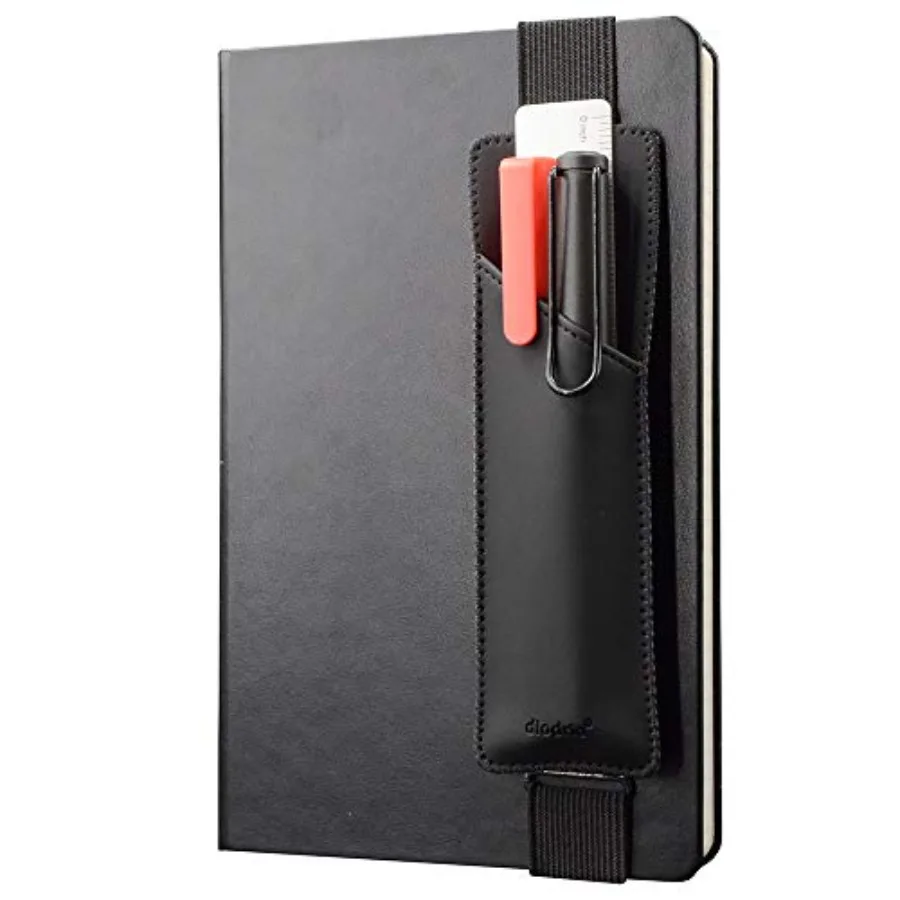 Adjustable Elastic Band Pen Holder, Pencil Holder, Pen Sleeve Pouch for Hardcover Journals, Notebooks, Planners, Binders, Fit N
Adjustable Elastic Band Pen Holder, Pencil Holder, Pen Sleeve Pouch for Hardcover Journals, Notebooks, Planners, Binders, Fit N