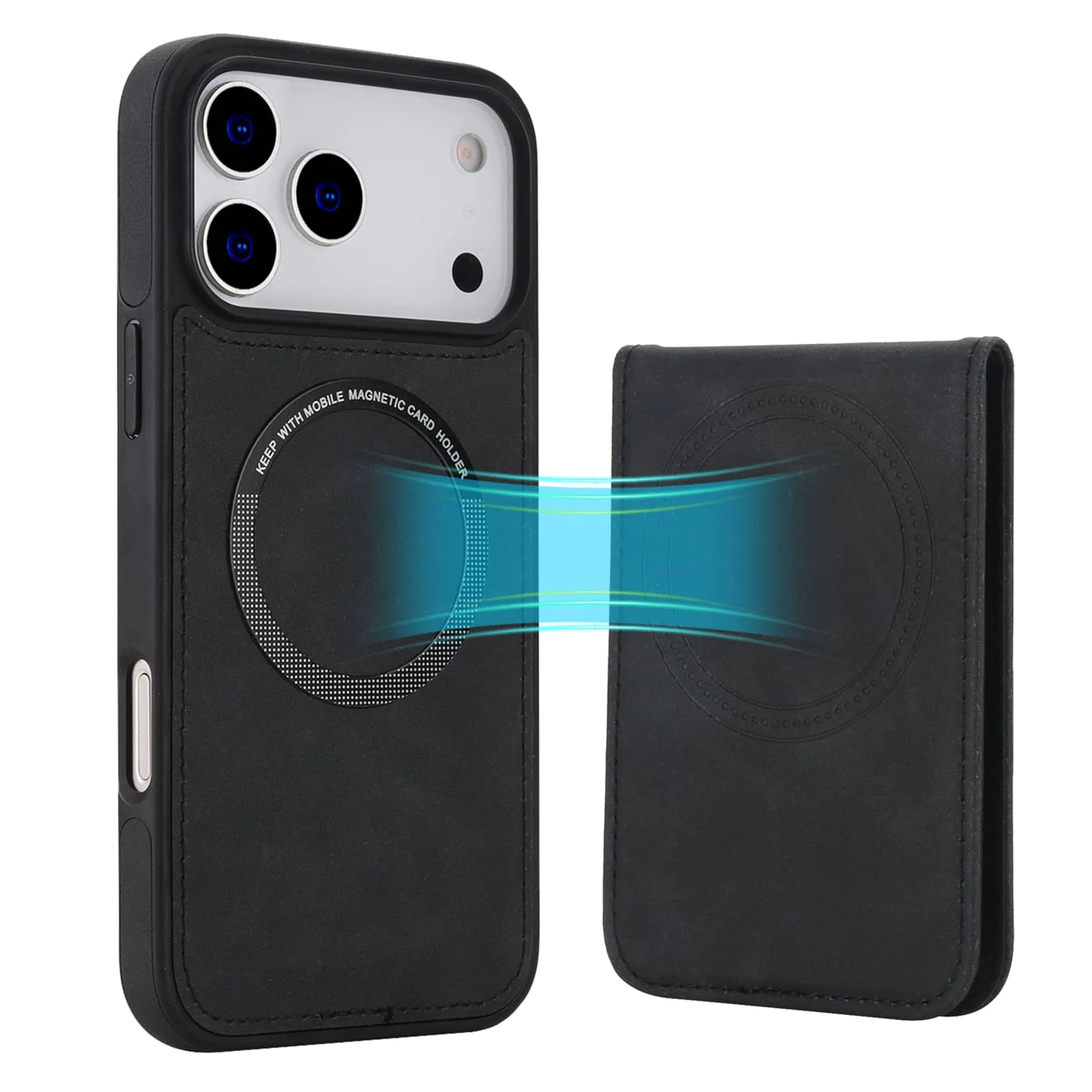 WEFOR Magnetic 2 in 1 Detachable for iPhone 17 16 15 14 13 12 Pro Max Wallet Case with Card Holder, RFID Blocking Flip Kickstand
WEFOR Magnetic 2 in 1 Detachable for iPhone 17 16 15 14 13 12 Pro Max Wallet Case with Card Holder, RFID Blocking Flip Kickstand