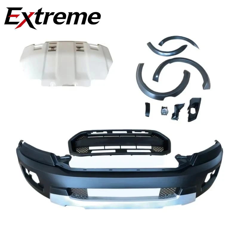 Pickup 4x4 Exterior Accessories Front Bumper Upgrade Body Kit Fit for Ford Ranger T7 T8 to Ranger Raptor Body Kit With Headlamp
Pickup 4x4 Exterior Accessories Front Bumper Upgrade Body Kit Fit for Ford Ranger T7 T8 to Ranger Raptor Body Kit With Headlamp