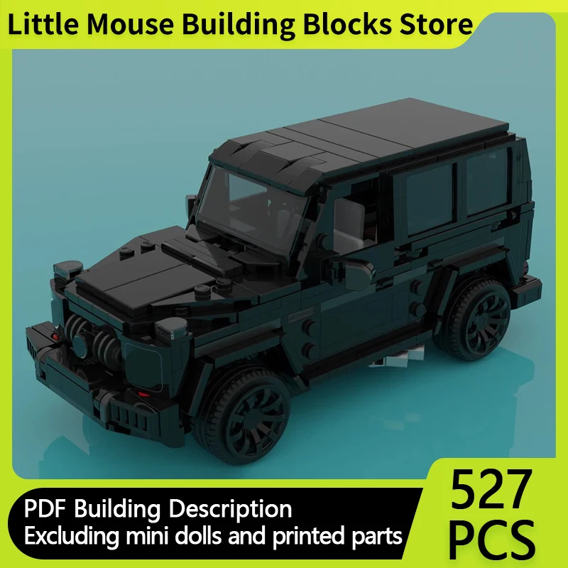 Модель городской автомобиль MOC, строительные кирпичи G63, роскошный внедорожник, модульная технология, подарки, детские игрушки, костюм, праздничная сборка
Модель городской автомобиль MOC, строительные кирпичи G63, роскошный внедорожник, модульная технология, подарки, детские игрушки, костюм, праздничная сборка