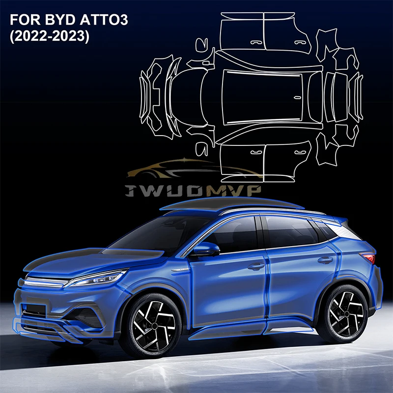 Защитная пленка для краски, предварительно вырезанная ТПУ PPF для BYD ATTO 3 Plus EV 2022 2023, автомобильный прозрачный комплект с бюстгальтером, прозрачная наклейка
Защитная пленка для краски, предварительно вырезанная ТПУ PPF для BYD ATTO 3 Plus EV 2022 2023, автомобильный прозрачный комплект с бюстгальтером, прозрачная наклейка