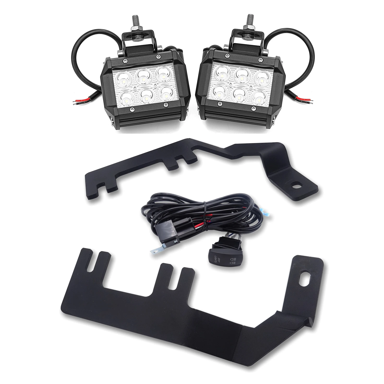 For Chevy Colorado 2015-2020 GMC Canyon 2015-2020 Hood Pillar 18W Side Shot LED Light Bar Mount Kit
For Chevy Colorado 2015-2020 GMC Canyon 2015-2020 Hood Pillar 18W Side Shot LED Light Bar Mount Kit