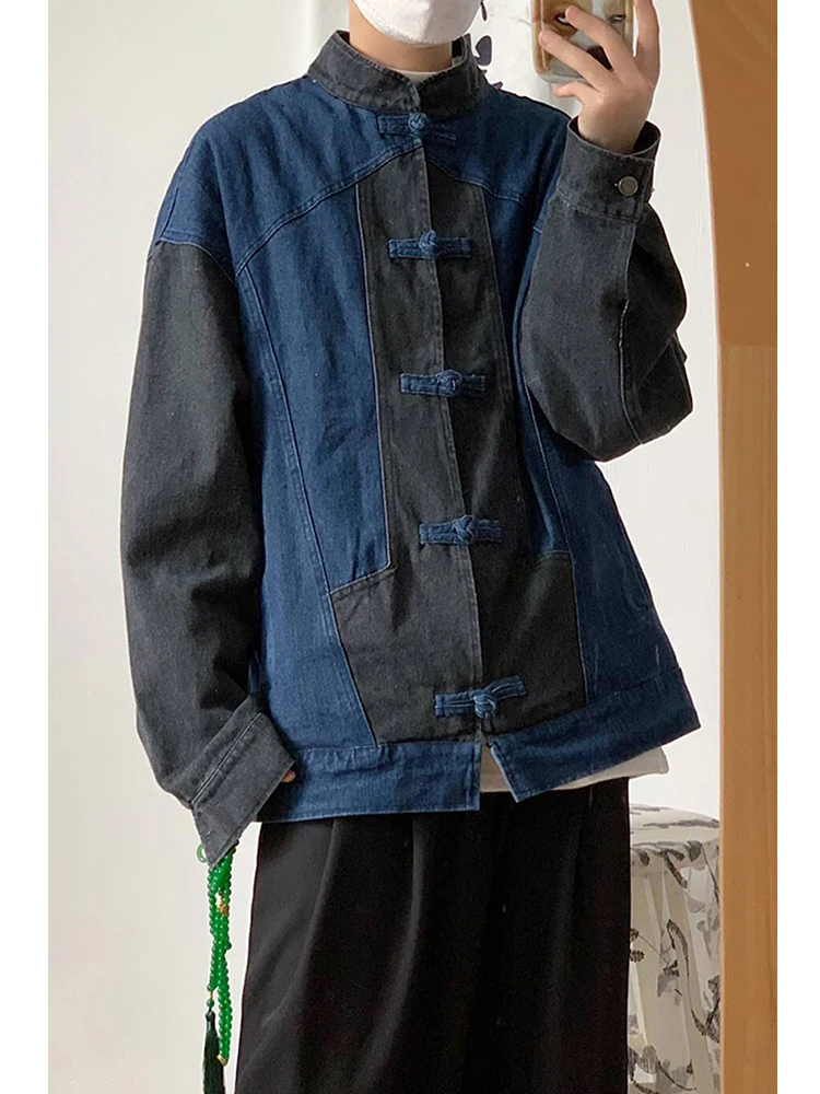 Джинсовая куртка свободного кроя в стиле ретро, китайский стиль, весна-осень, с отложным воротником, длинными рукавами, молодежный тренд
Джинсовая куртка свободного кроя в стиле ретро, китайский стиль, весна-осень, с отложным воротником, длинными рукавами, молодежный тренд