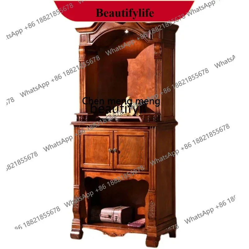 z183 yh American-Style Solid Wood Altar God of Wealth Buddha Shrine Guanyin Bodhisattva Cabinet with Door for Table Wall Cupboar
z183 yh American-Style Solid Wood Altar God of Wealth Buddha Shrine Guanyin Bodhisattva Cabinet with Door for Table Wall Cupboar