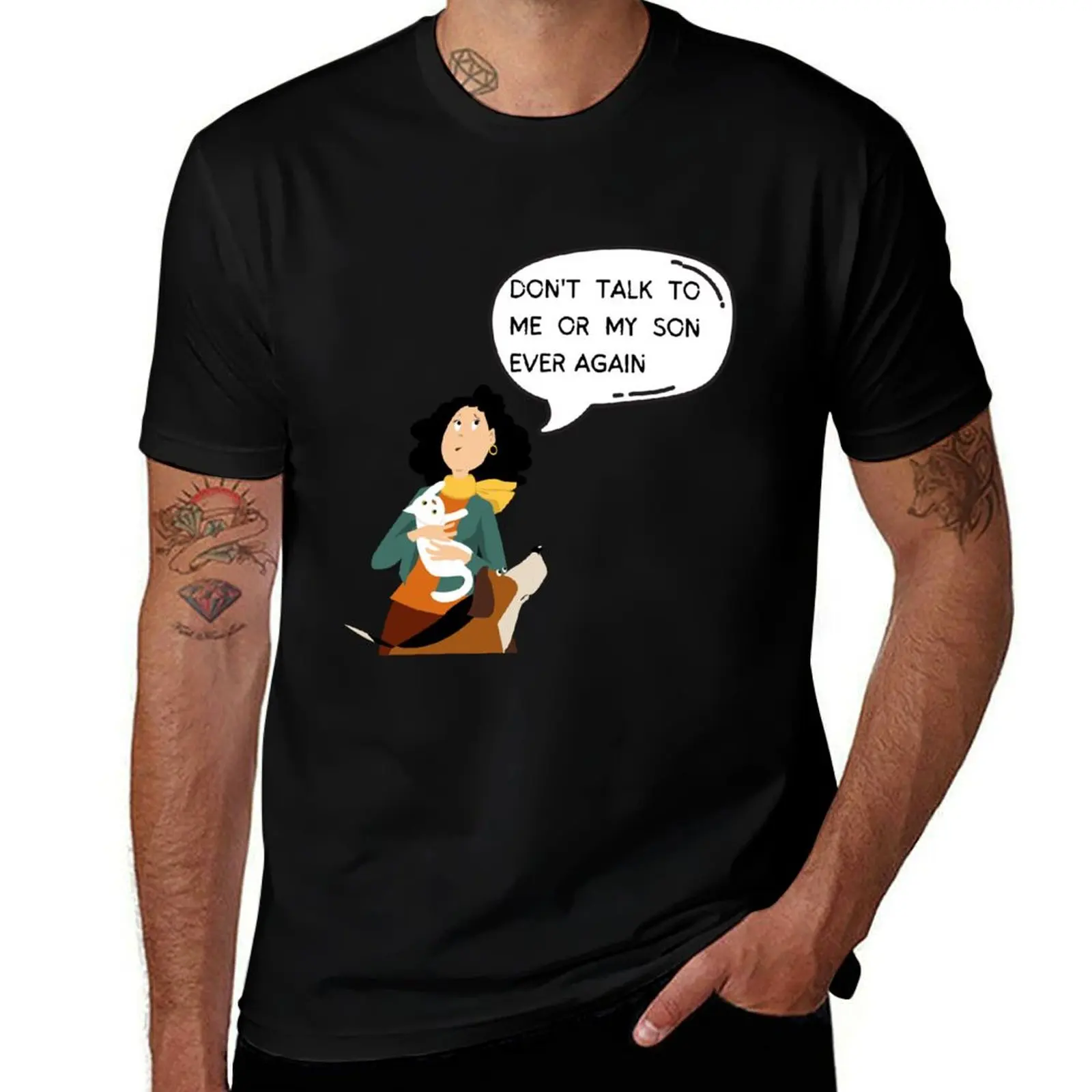 talk son Don't tshirt man my T-Shirt me 100% T-Shirt humor or dark shirts funny to t ever shirt again t cotton graphic
talk son Don't tshirt man my T-Shirt me 100% T-Shirt humor or dark shirts funny to t ever shirt again t cotton graphic
