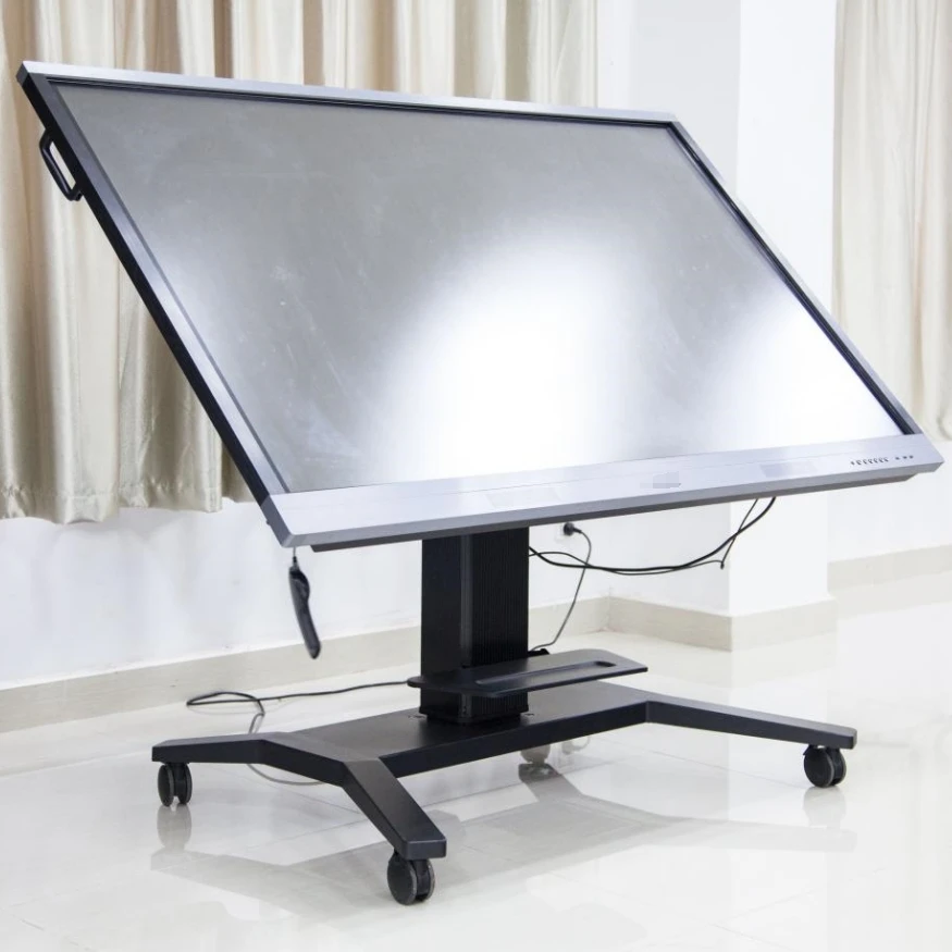 Touch Screen Interactive Smart Board Display Board Stands Electronic Good Quality Flexible Floor Standing Mobile Stand
Touch Screen Interactive Smart Board Display Board Stands Electronic Good Quality Flexible Floor Standing Mobile Stand