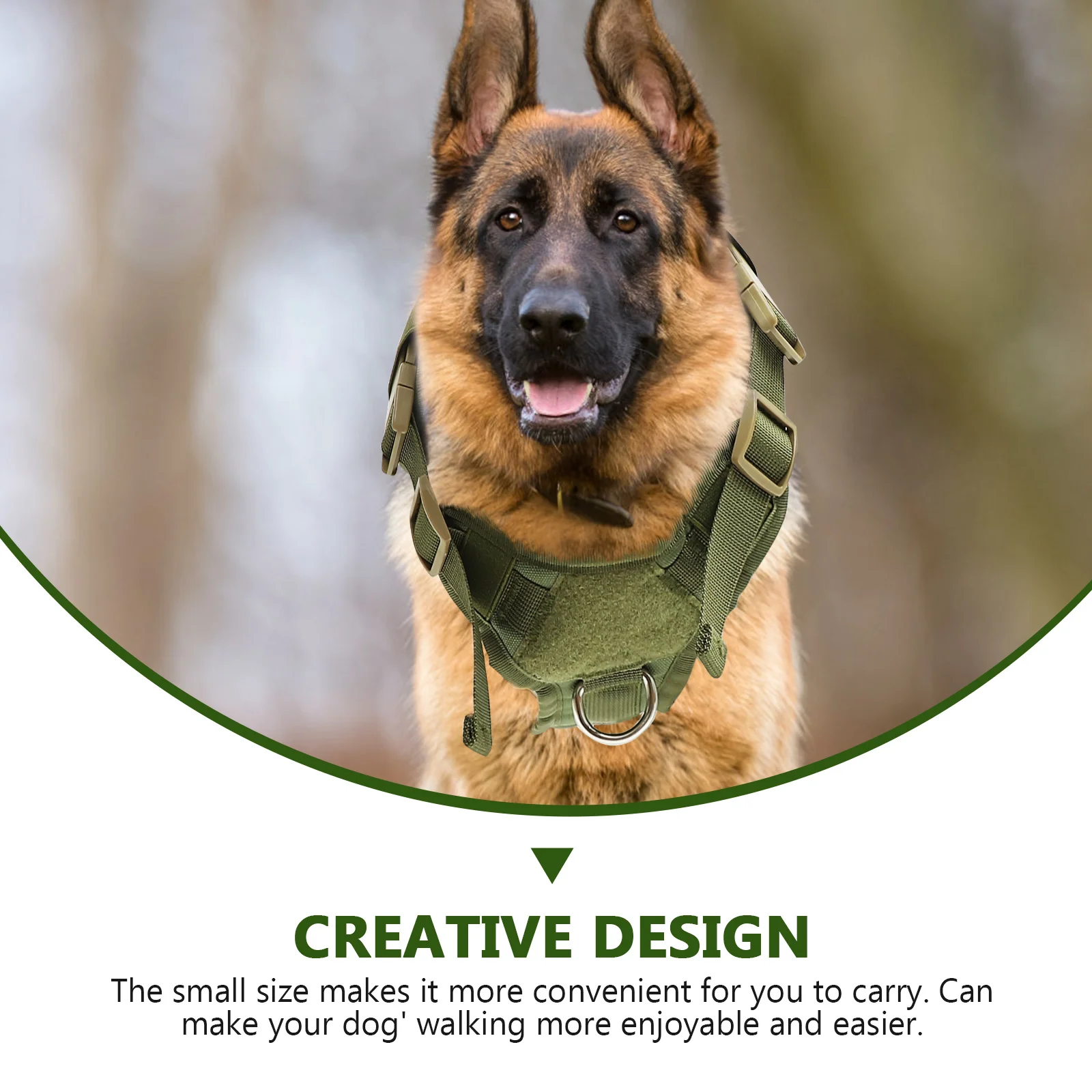 Creative Pet Harness Oxford Cloth Dog Vest for Small Large Breeds Reinforced Tear Resistant Lightweight Adorable Design Easy
Creative Pet Harness Oxford Cloth Dog Vest for Small Large Breeds Reinforced Tear Resistant Lightweight Adorable Design Easy