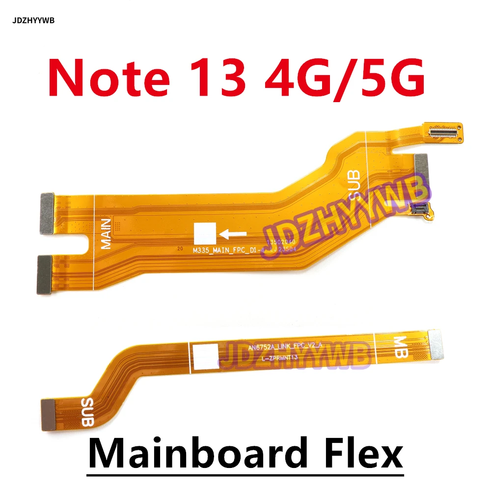 Гибкий кабель для материнской платы Xiaomi Redmi Note 13 4G 
Гибкий кабель для материнской платы Xiaomi Redmi Note 13 4G