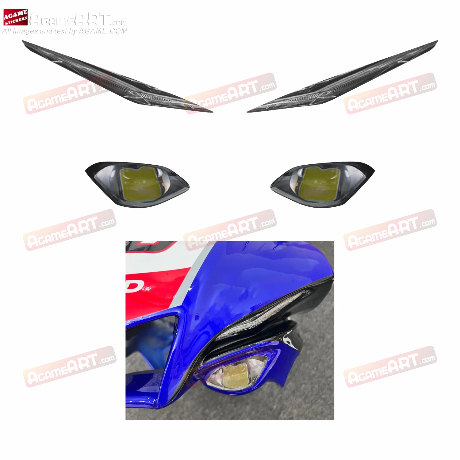 For YAMAHA YZF-R1 2019 Motorcycle Fairing Headlight Sticker Racing Decals Reflective Modification Decoration
For YAMAHA YZF-R1 2019 Motorcycle Fairing Headlight Sticker Racing Decals Reflective Modification Decoration