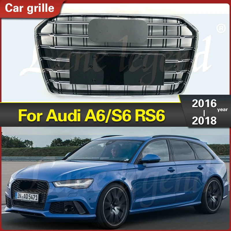 Car Accessory Front Bumper Grille Upper Replacement Centre Styling Upper Grill For Audi A6/S6 2016 2017 2018 ABS Racing Grill
Car Accessory Front Bumper Grille Upper Replacement Centre Styling Upper Grill For Audi A6/S6 2016 2017 2018 ABS Racing Grill