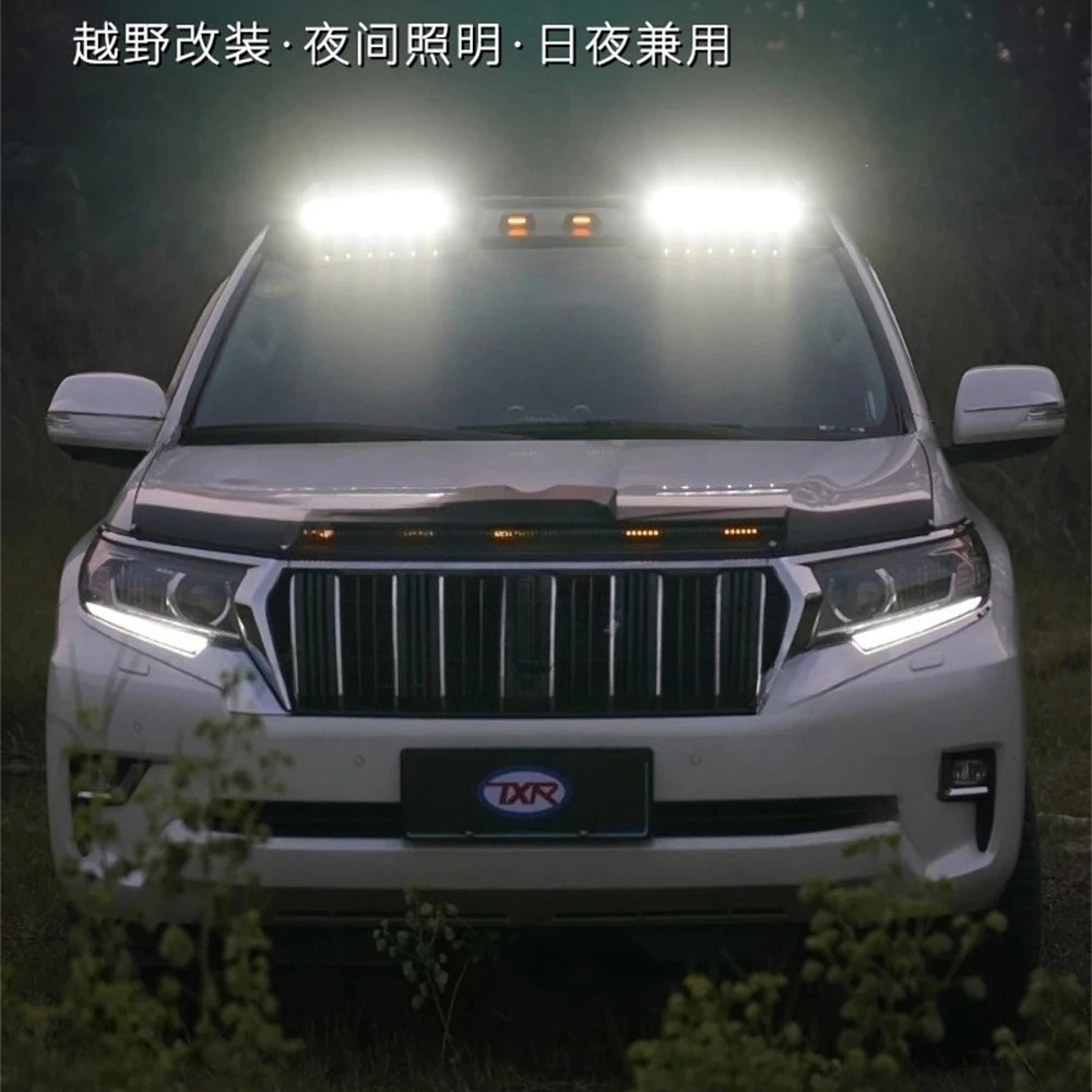 Top Light Luggage Rack Off-road Adventure Lamp FOR TOYOTA LAND CRUISER PRADO 2010-2022 FJ150 Roof Led Light Bar
Top Light Luggage Rack Off-road Adventure Lamp FOR TOYOTA LAND CRUISER PRADO 2010-2022 FJ150 Roof Led Light Bar