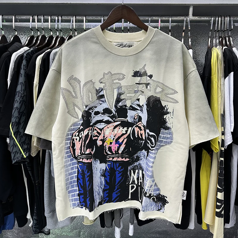 Короткая свободная футболка BKYS в стиле Natural Punks, укороченная, с декоративными элементами, с коротким рукавом, унисекс, уличная одежда, ретро, в стиле хип-хоп
Короткая свободная футболка BKYS в стиле Natural Punks, укороченная, с декоративными элементами, с коротким рукавом, унисекс, уличная одежда, ретро, в стиле хип-хоп