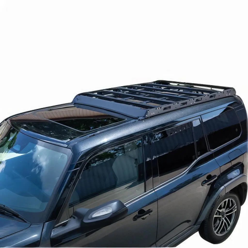 Laser Cut High Strength Steel And Lightweight Aluminum Roof Rack Suitable For Land Cruiser Evolution Series 250 (24+)
Laser Cut High Strength Steel And Lightweight Aluminum Roof Rack Suitable For Land Cruiser Evolution Series 250 (24+)