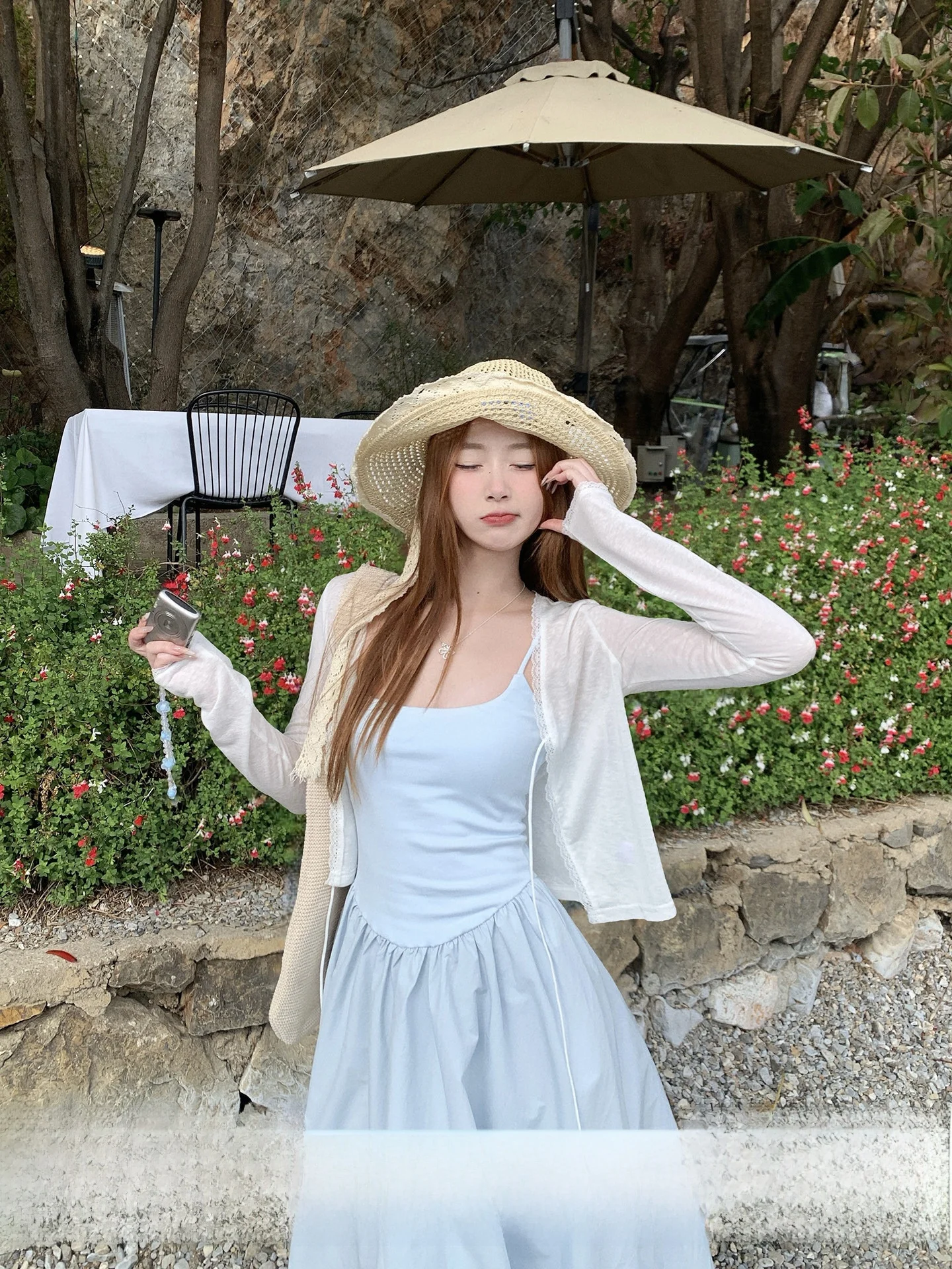 White Belted Cardigan Women's Outerwear Light Short Sleeveless Knitted Top UV Protection Fashionable Minimalist Style Spring ...
White Belted Cardigan Women's Outerwear Light Short Sleeveless Knitted Top UV Protection Fashionable Minimalist Style Spring ...