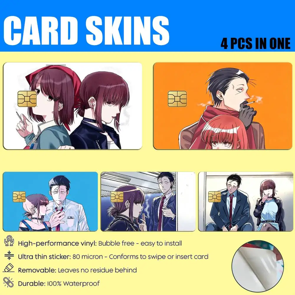 Yamada Anime Smoking With You Card Stickers for Bank Access Protective Waterproof Film Cover Sticker Gift
Yamada Anime Smoking With You Card Stickers for Bank Access Protective Waterproof Film Cover Sticker Gift