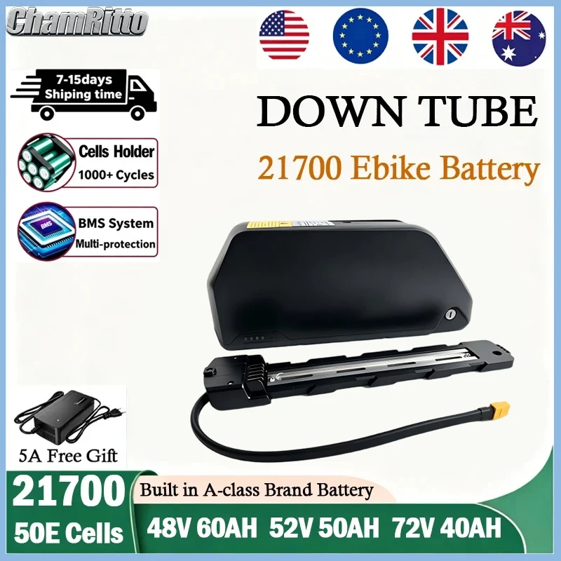 Champ Rider 48v Battery 45ah Batterie Vélo Électrique 48v 36 52 60 72 V 20ah 30ah 40 50ah 60ah 21700 2000w 3000w Lithium Battery
Champ Rider 48v Battery 45ah Batterie Vélo Électrique 48v 36 52 60 72 V 20ah 30ah 40 50ah 60ah 21700 2000w 3000w Lithium Battery