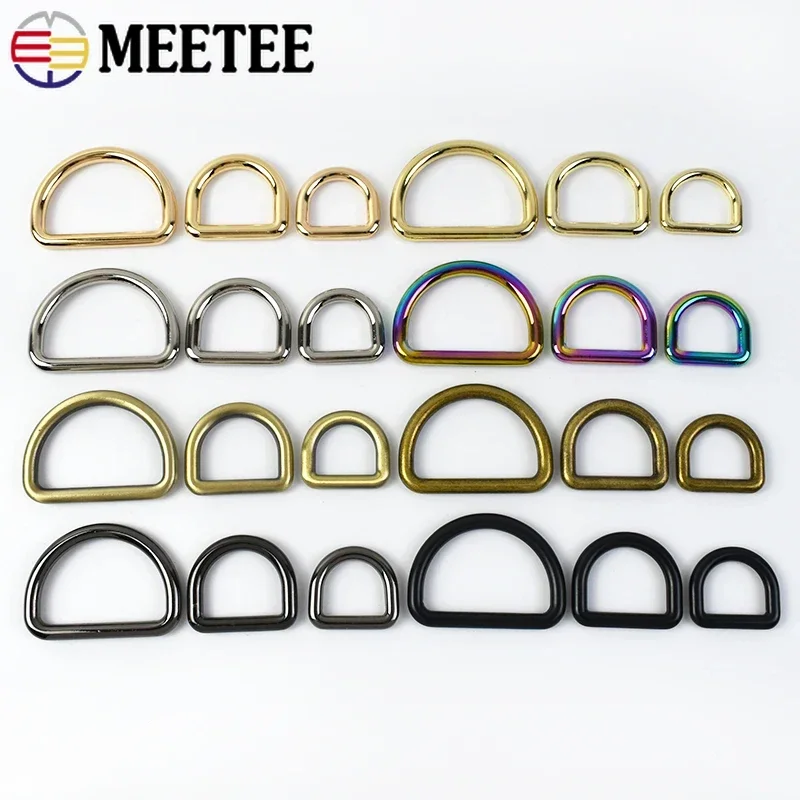 50Pcs 10-38mm D Ring Metal Buckles for Bag Strap Handbag Webbing O D Rings Pet Collar Belt Loop Keychain Hardware Accessories
50Pcs 10-38mm D Ring Metal Buckles for Bag Strap Handbag Webbing O D Rings Pet Collar Belt Loop Keychain Hardware Accessories