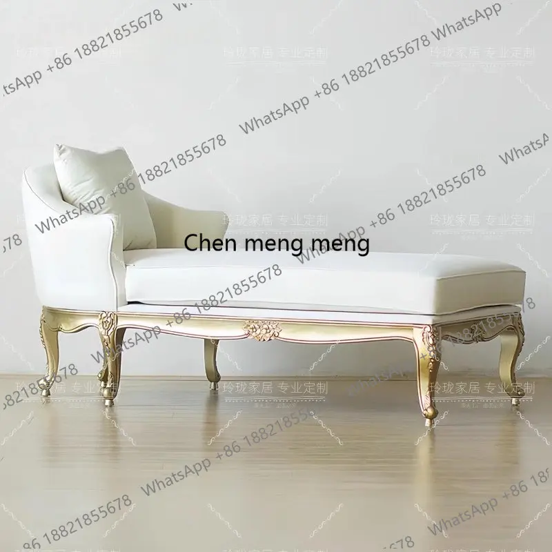 Light luxury minimalist white romantic concubine chair European solid wood carving flower living room balcony bedroom recliner
Light luxury minimalist white romantic concubine chair European solid wood carving flower living room balcony bedroom recliner