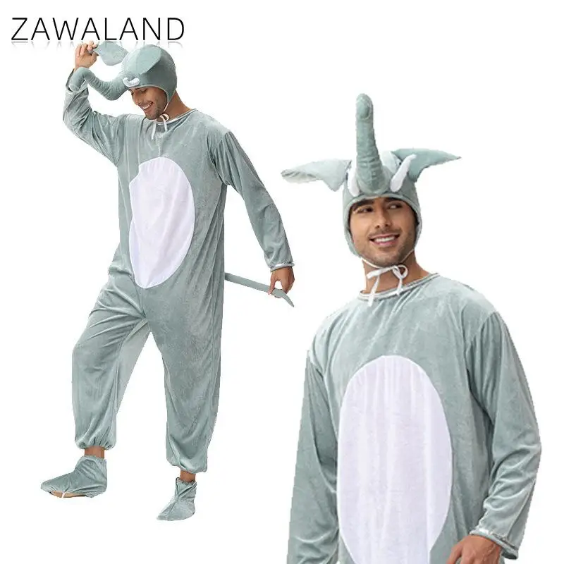 Halloween Elephant Cosplay Costume Holiday Party Stage Performance Clothes Men Funny Animal Themed Party Elephant Jumpsuits
Halloween Elephant Cosplay Costume Holiday Party Stage Performance Clothes Men Funny Animal Themed Party Elephant Jumpsuits