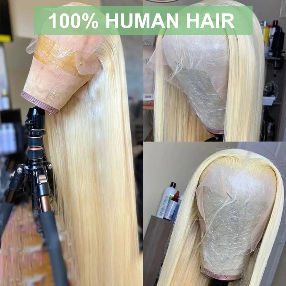 250 Density 613 Honey Blonde Bone Straight 13x4 Lace Front 100% Human Hair Wigs 40 inch Color Straight 13x6 HD Lace Frontal Wig
250 Density 613 Honey Blonde Bone Straight 13x4 Lace Front 100% Human Hair Wigs 40 inch Color Straight 13x6 HD Lace Frontal Wig