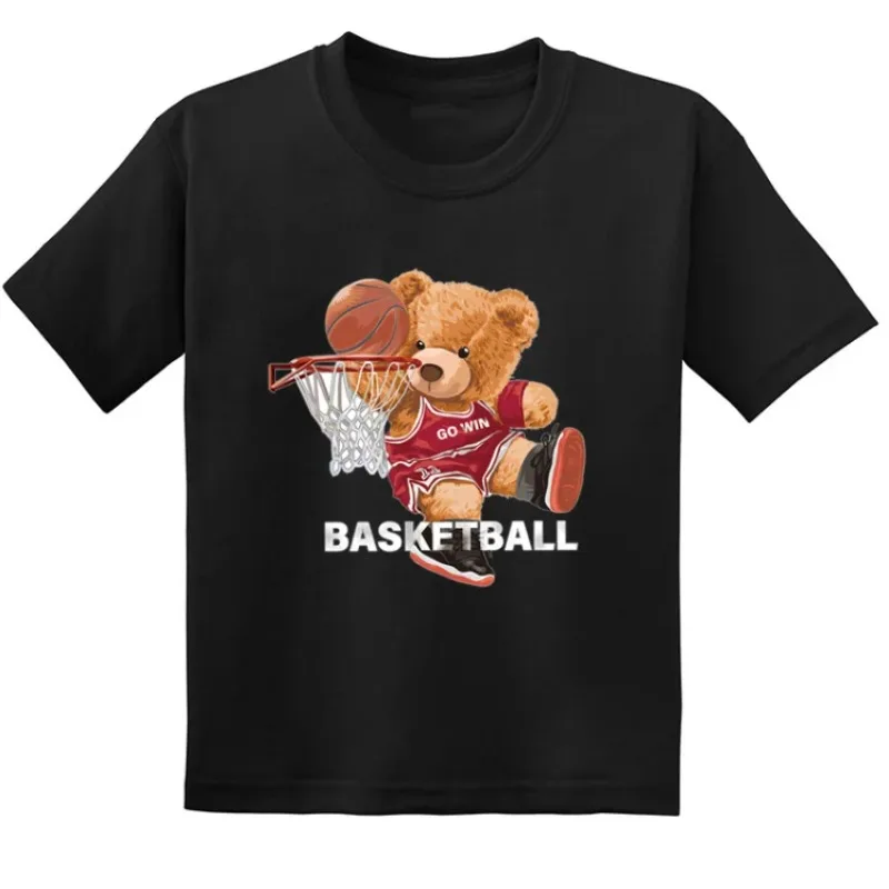 Модная детская одежда Bear, футболка, новая летняя повседневная Забавная детская одежда для мальчиков и девочек, футболка, одежда для детей
Модная детская одежда Bear, футболка, новая летняя повседневная Забавная детская одежда для мальчиков и девочек, футболка, одежда для детей