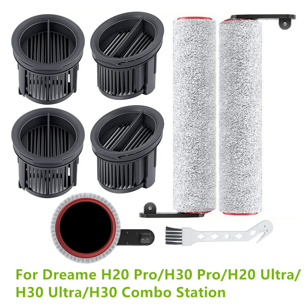 Main Brushes Floor Brush HEPA Filters For Dreame H20 Pro/H30 Pro/H20 Ultra/H30 Ultra/H30 Combo Station Vacuum Cleaner Parts
Main Brushes Floor Brush HEPA Filters For Dreame H20 Pro/H30 Pro/H20 Ultra/H30 Ultra/H30 Combo Station Vacuum Cleaner Parts