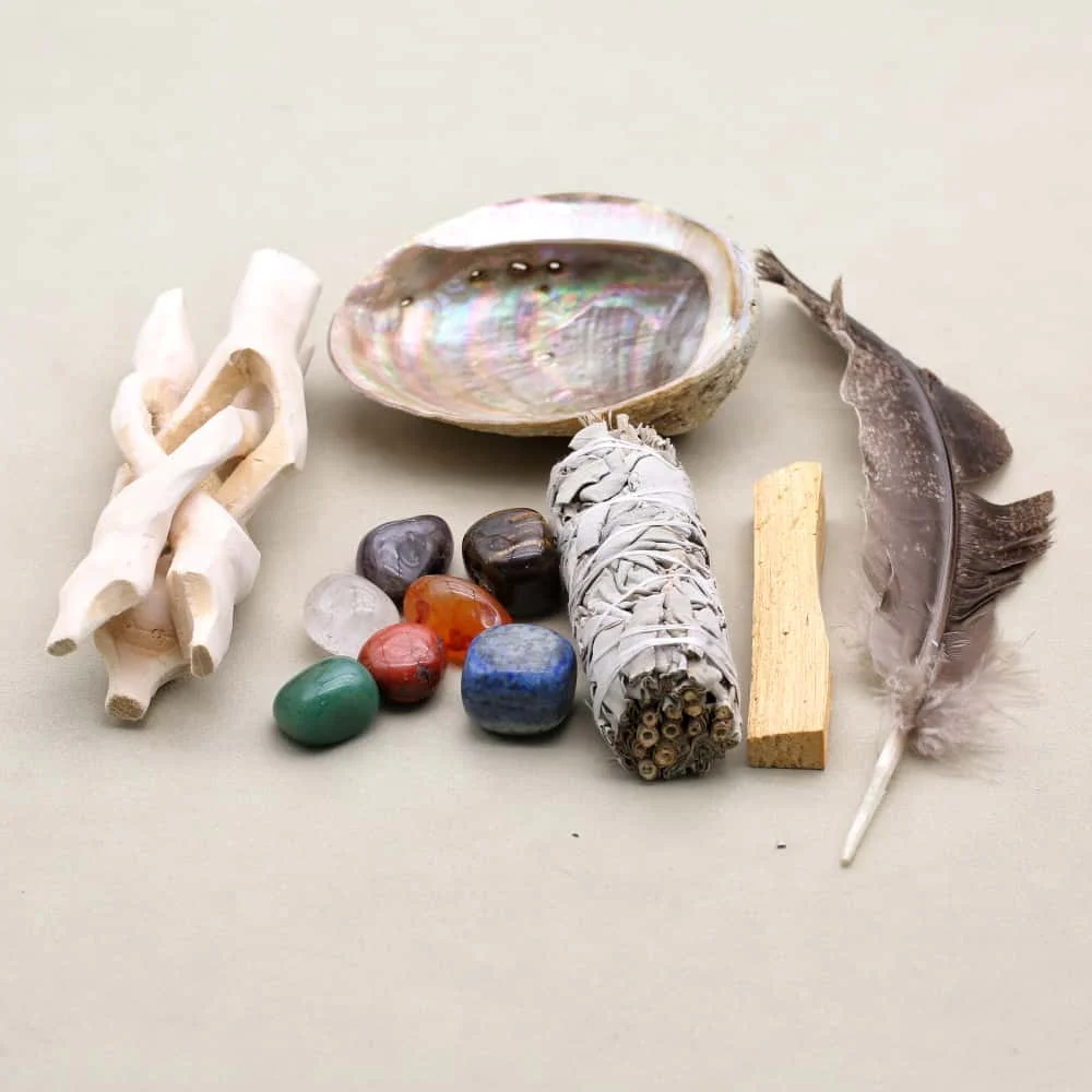 Набор белых палочек Palo Santo с ракушкой морского ушка, палочка для размазывания палочек для духовных благовоний, горящая энергия ароматерапии
Набор белых палочек Palo Santo с ракушкой морского ушка, палочка для размазывания палочек для духовных благовоний, горящая энергия ароматерапии