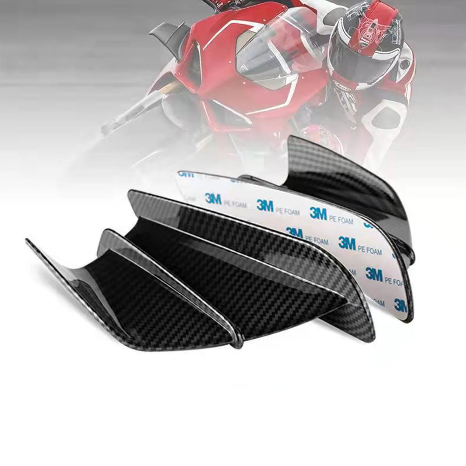 2PCS Motorcycle Winglet Aerodynamic Wing Kit Spoiler For Honda CB650R CB1000 CB1000R CBR1100 CBR600RR CBR1000RR CBR 600RR
2PCS Motorcycle Winglet Aerodynamic Wing Kit Spoiler For Honda CB650R CB1000 CB1000R CBR1100 CBR600RR CBR1000RR CBR 600RR