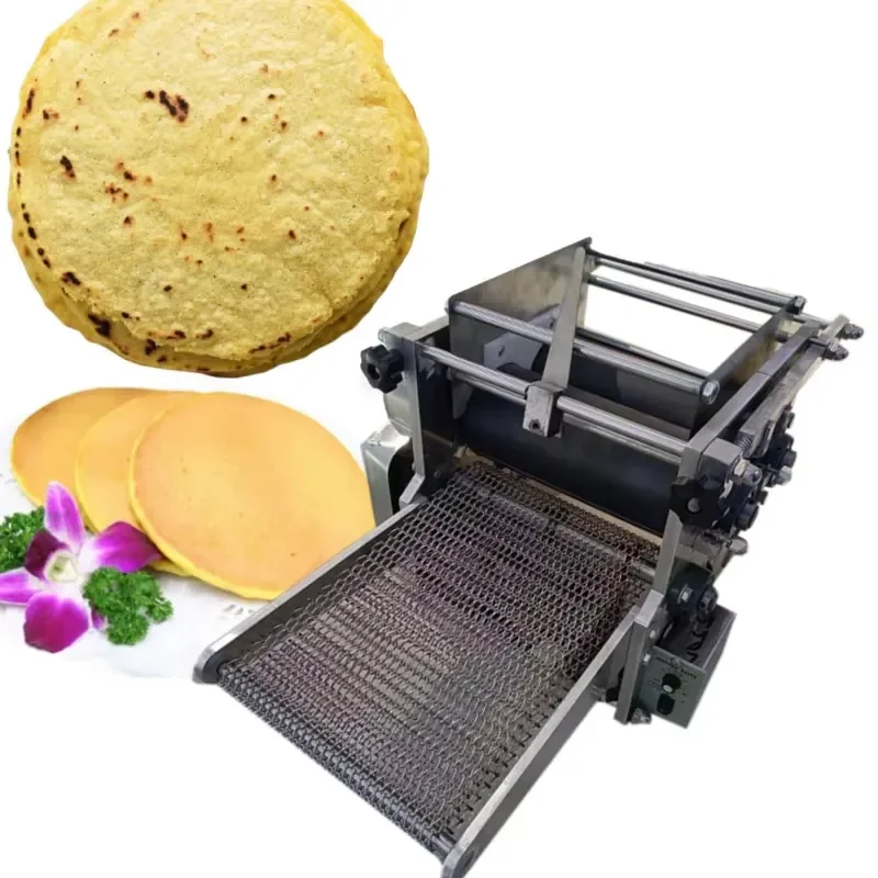Popular Corn Pancake Machine Fully Automatic Dough Sheet Cutter Lavash Bread Machine in Large Bakeries Flour Tortilla Machine
Popular Corn Pancake Machine Fully Automatic Dough Sheet Cutter Lavash Bread Machine in Large Bakeries Flour Tortilla Machine