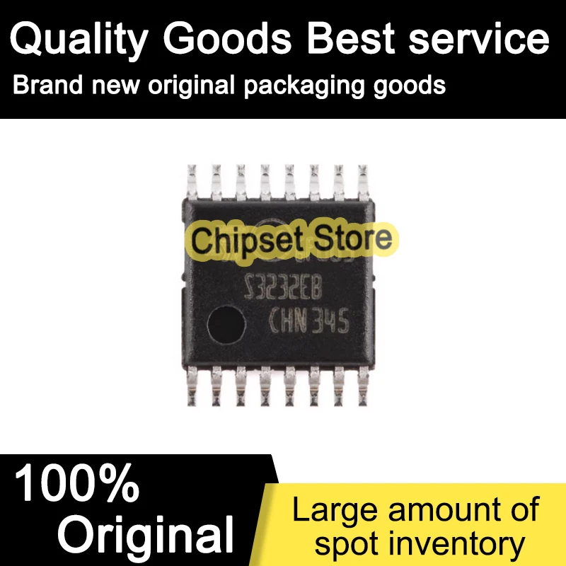 5pcs/lot ST3232EBTR S3232EB SOP IC 100% Brand new
5pcs/lot ST3232EBTR S3232EB SOP IC 100% Brand new