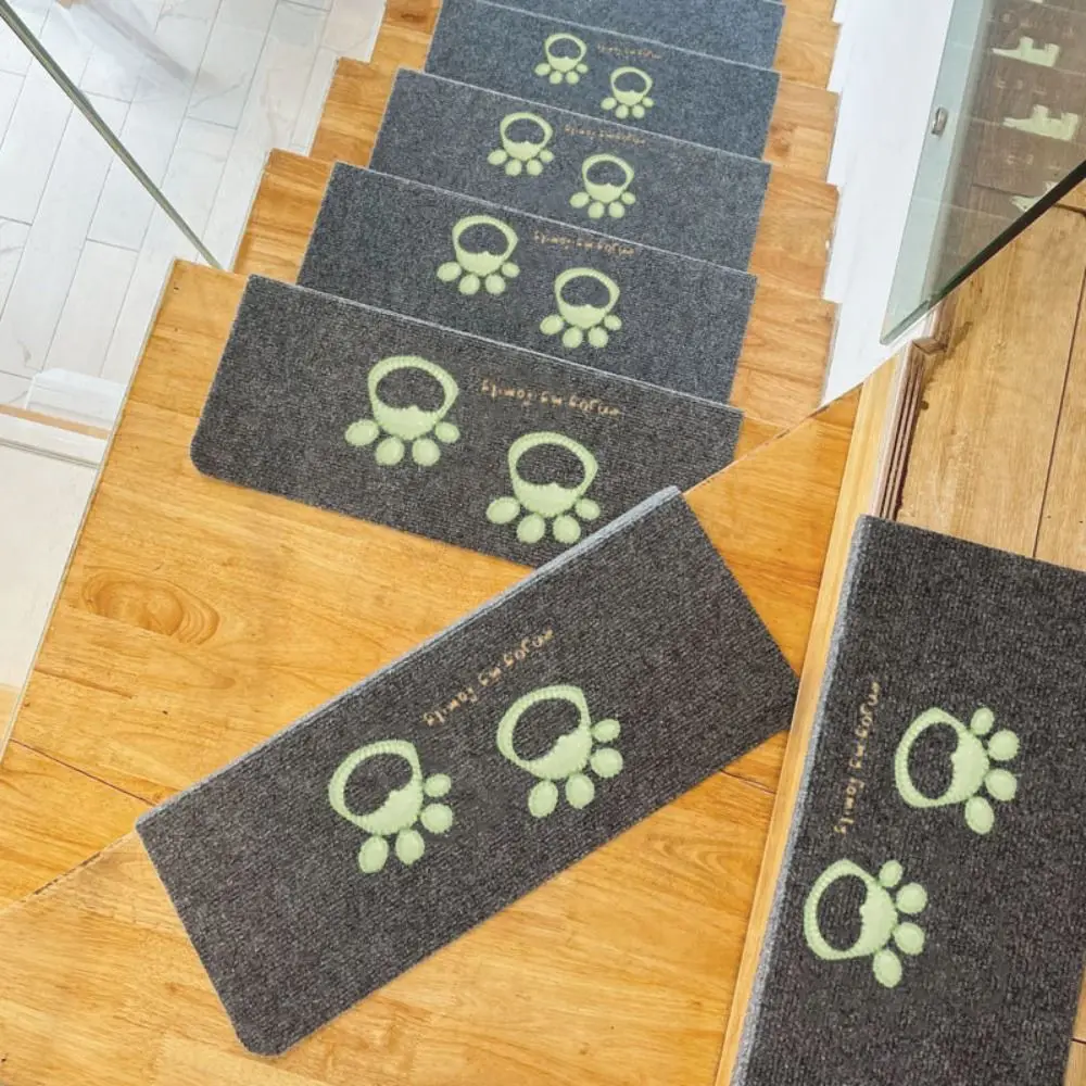 2Pcs Self Adhesive Luminous Bear Claw Stair Mat Safety Mute Washable Stair Step Mat Water Absorbing Step Rug Carpet Stair
2Pcs Self Adhesive Luminous Bear Claw Stair Mat Safety Mute Washable Stair Step Mat Water Absorbing Step Rug Carpet Stair
