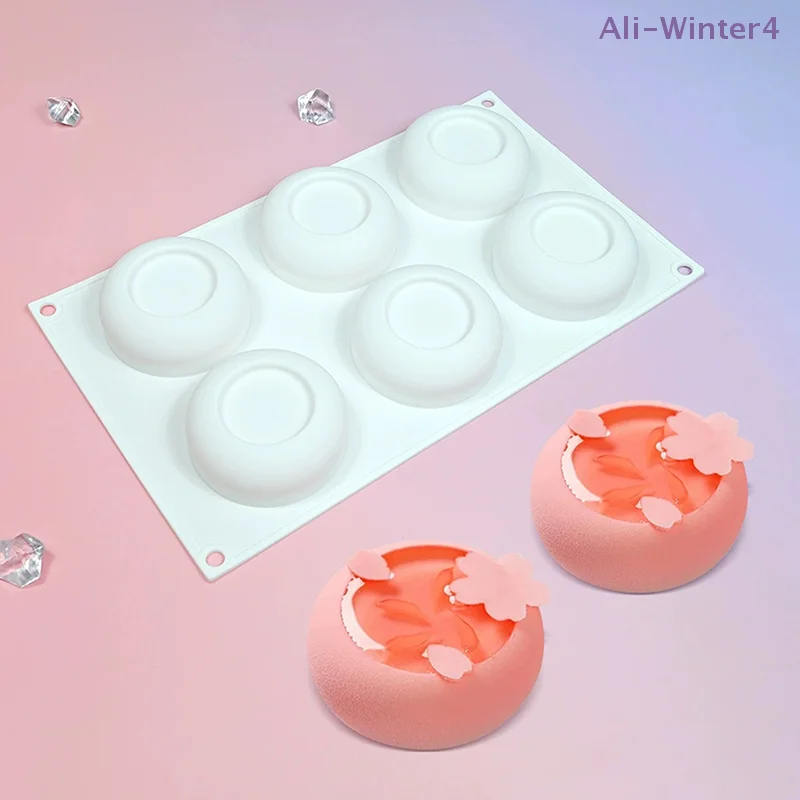 6-Cavity Flower-Shaped Silicone Cake Molds French Mousse Cake Molds Home Baking Tools Kitchen Styling And Baking Supplies
6-Cavity Flower-Shaped Silicone Cake Molds French Mousse Cake Molds Home Baking Tools Kitchen Styling And Baking Supplies