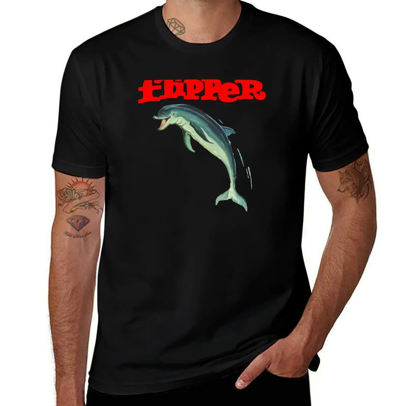Flipper Vintage T-Shirt luxury designer Personalized t-shirt anime t shirts custom shirt black t shirts for men
Flipper Vintage T-Shirt luxury designer Personalized t-shirt anime t shirts custom shirt black t shirts for men