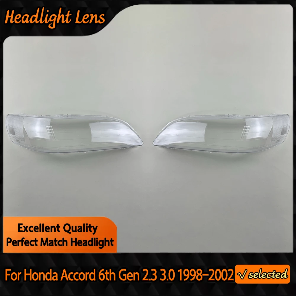 For Honda Accord 6th Gen 2.3 3.0 1998 1999 2000 2001 2002 Car Headlight Cover Lampcover Lampshade Lamp Lens Case Auto Light Caps
For Honda Accord 6th Gen 2.3 3.0 1998 1999 2000 2001 2002 Car Headlight Cover Lampcover Lampshade Lamp Lens Case Auto Light Caps