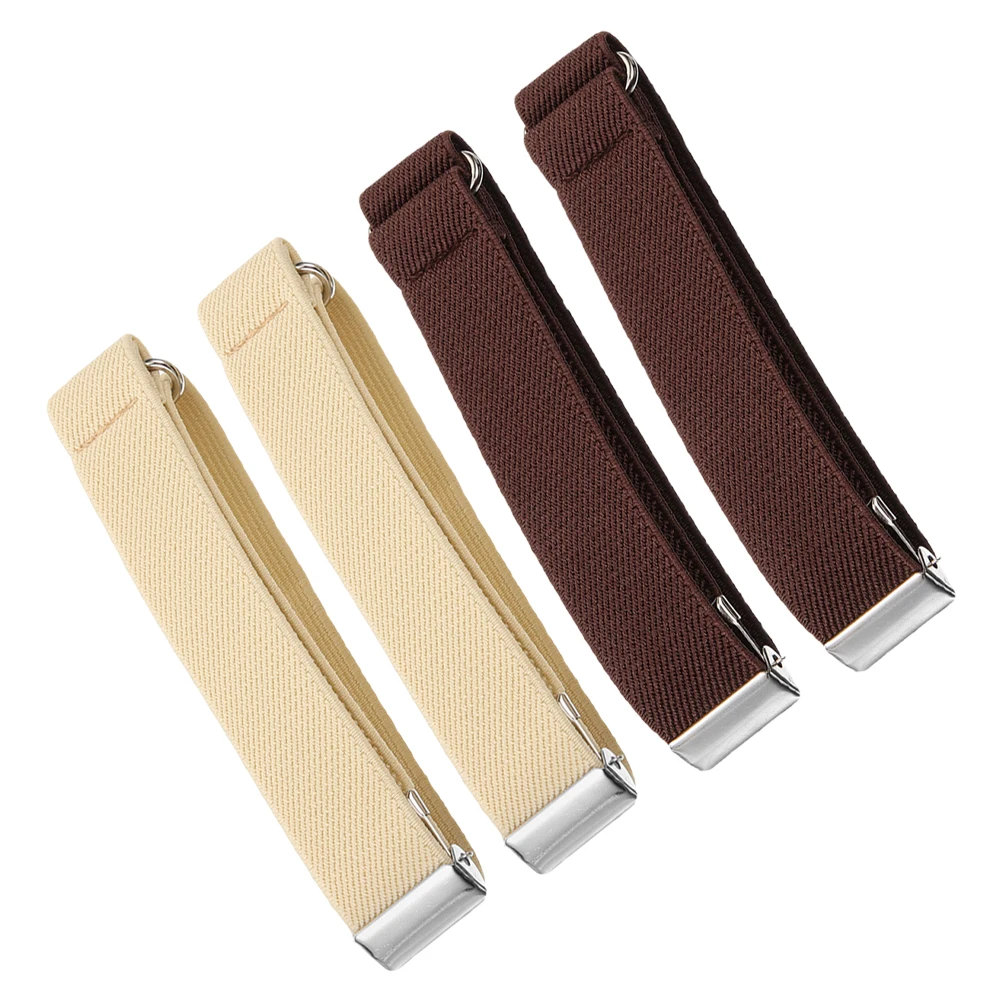 Elastic Arm B Sleeve Garters for Men Women Brown Polyester Yarn Plus Size Adjustable Shirt Holders Arm Cuff Versatile Use
Elastic Arm B Sleeve Garters for Men Women Brown Polyester Yarn Plus Size Adjustable Shirt Holders Arm Cuff Versatile Use