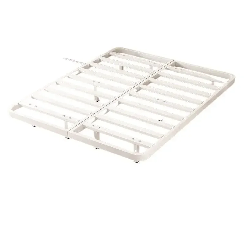 Japanese-style simple suspended household wrought iron bed thickened single double iron shelf bed
Japanese-style simple suspended household wrought iron bed thickened single double iron shelf bed