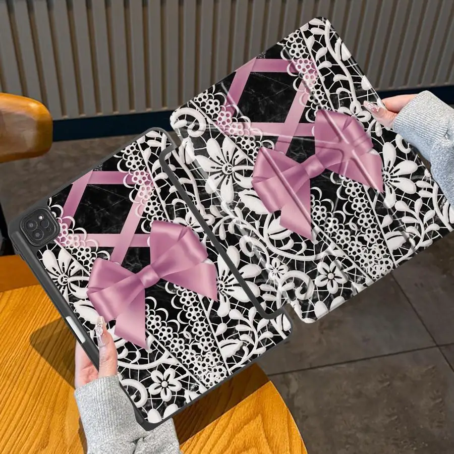 Holder Cover Tablet Case For iPad Pro 2025 Mini 6 7 Pro 11th 10th 9th 8th 7th 12.9inch Air 4 5 M3 M2 1 2 M4 11inch Lace Trim
Holder Cover Tablet Case For iPad Pro 2025 Mini 6 7 Pro 11th 10th 9th 8th 7th 12.9inch Air 4 5 M3 M2 1 2 M4 11inch Lace Trim