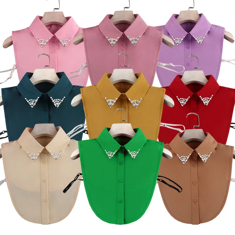 Women's Korean Version Jewel Collar Collar with Sweater Dase shirt, Versatile and Detachable decorative Chiffon Fake Collar
Women's Korean Version Jewel Collar Collar with Sweater Dase shirt, Versatile and Detachable decorative Chiffon Fake Collar