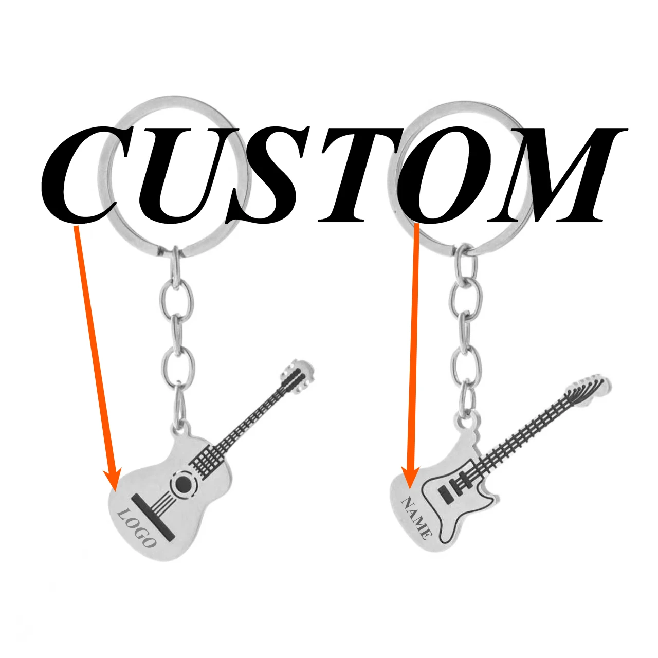 1pc Custom Keychain Personalized Stainless Steel Hip Hop Personalized Guitar Customized Key Ring Car Accessories Gift Wholesale
1pc Custom Keychain Personalized Stainless Steel Hip Hop Personalized Guitar Customized Key Ring Car Accessories Gift Wholesale