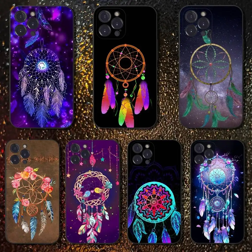 Dreamcatcher Colourful Feathers Phone Case For iPhone 16,15,14,13,12 Plus,Pro Max,XS,X,XR,SE,Mini,8,7,Soft Silicone Black Cover
Dreamcatcher Colourful Feathers Phone Case For iPhone 16,15,14,13,12 Plus,Pro Max,XS,X,XR,SE,Mini,8,7,Soft Silicone Black Cover