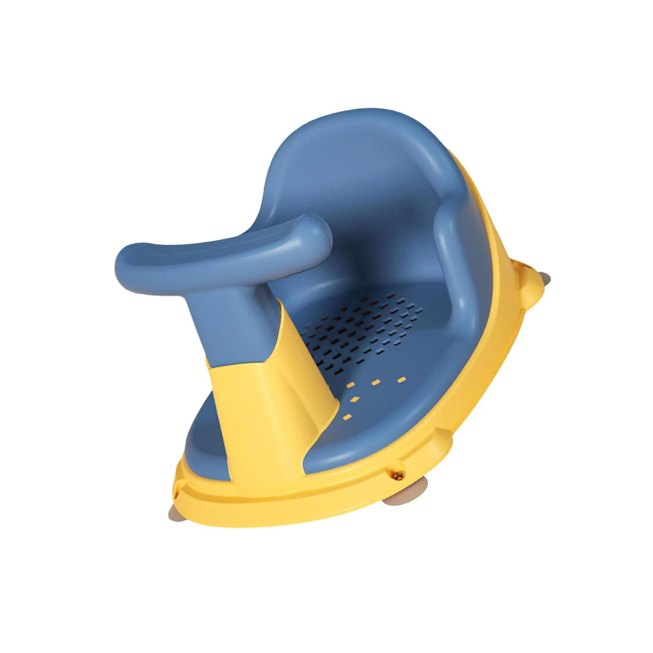Cute Bath Tub Seat Non Slip Support Chair with Suction Cup for Baby Bathroom Blue
Cute Bath Tub Seat Non Slip Support Chair with Suction Cup for Baby Bathroom Blue