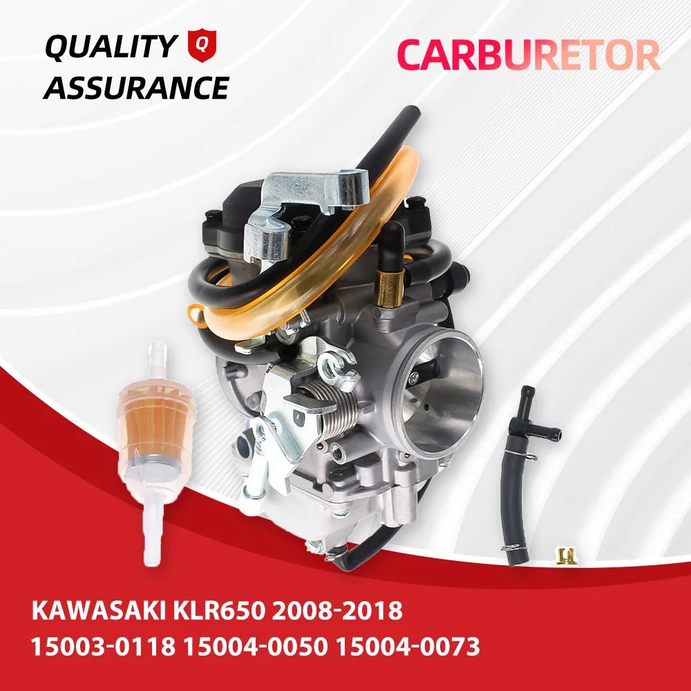 For Kawasaki KLR650 2008-2018 Carburetor - Aftermarket Replacement Part Fits 15003-0118 15004-0050 15004-0073
For Kawasaki KLR650 2008-2018 Carburetor - Aftermarket Replacement Part Fits 15003-0118 15004-0050 15004-0073
