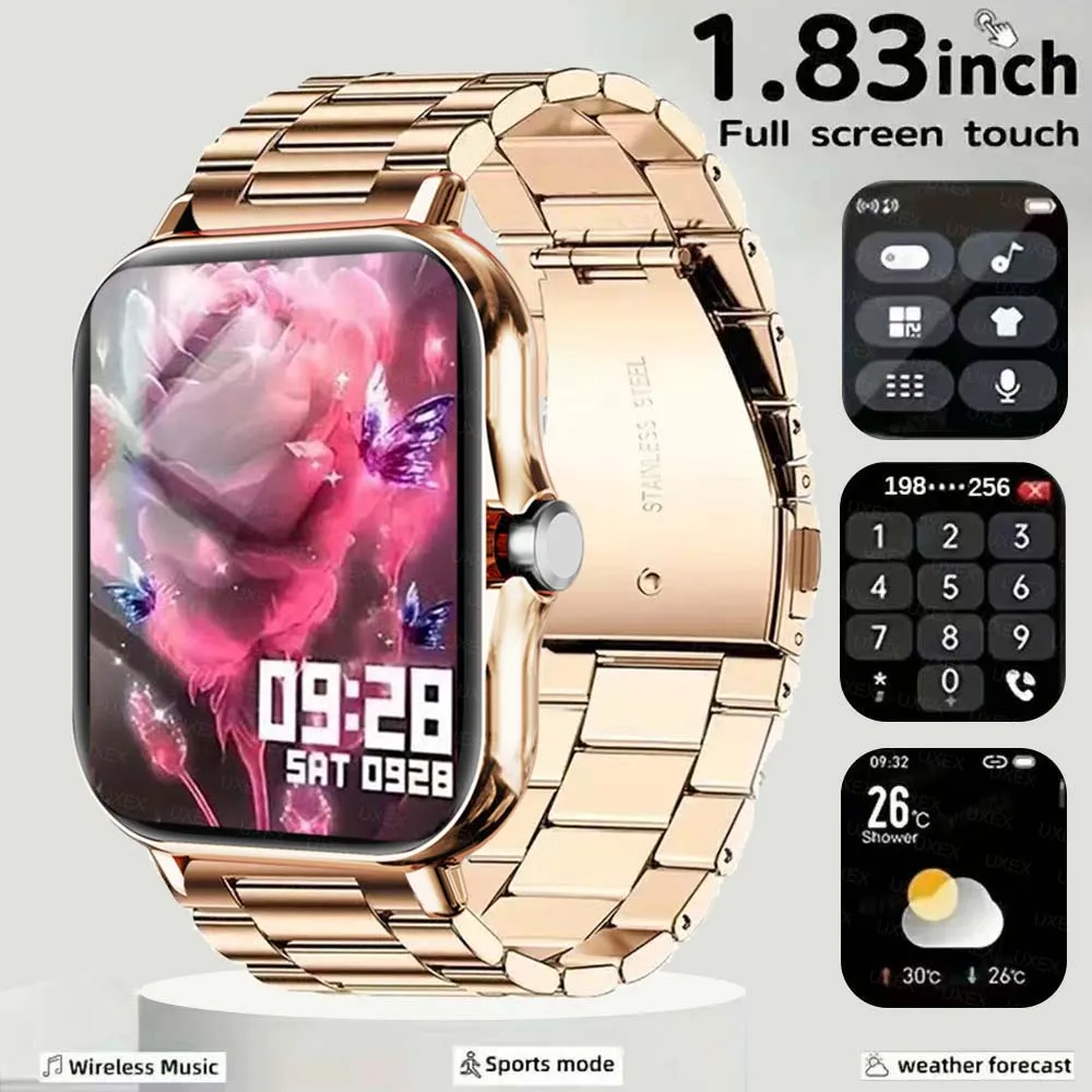 Women Smart Watch for Men Gift Full Touch Screen Sport Fitness Watch Bluetooth Call Digital Smartwatch Multifunction Classic New
Women Smart Watch for Men Gift Full Touch Screen Sport Fitness Watch Bluetooth Call Digital Smartwatch Multifunction Classic New