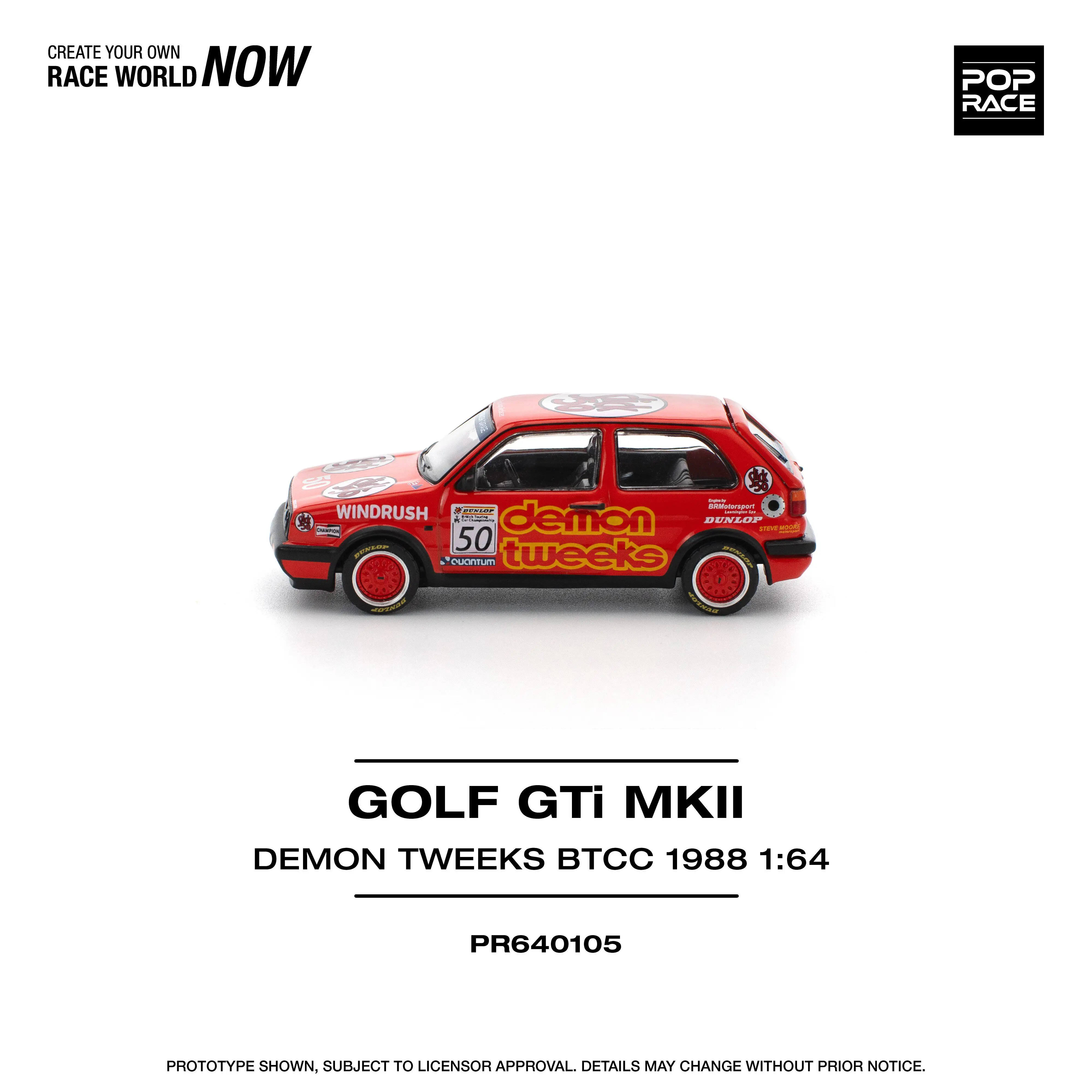 Poprace 164 model car: Golf GTI 2 Mk2
Poprace 164 model car: Golf GTI 2 Mk2