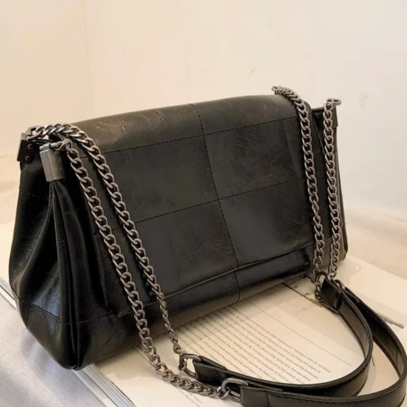Fashion Women's Commuter Bags Niche Chain Crossbody Bag Ladies Shoulder Large Capacity Handbag Cross Square PU
Fashion Women's Commuter Bags Niche Chain Crossbody Bag Ladies Shoulder Large Capacity Handbag Cross Square PU