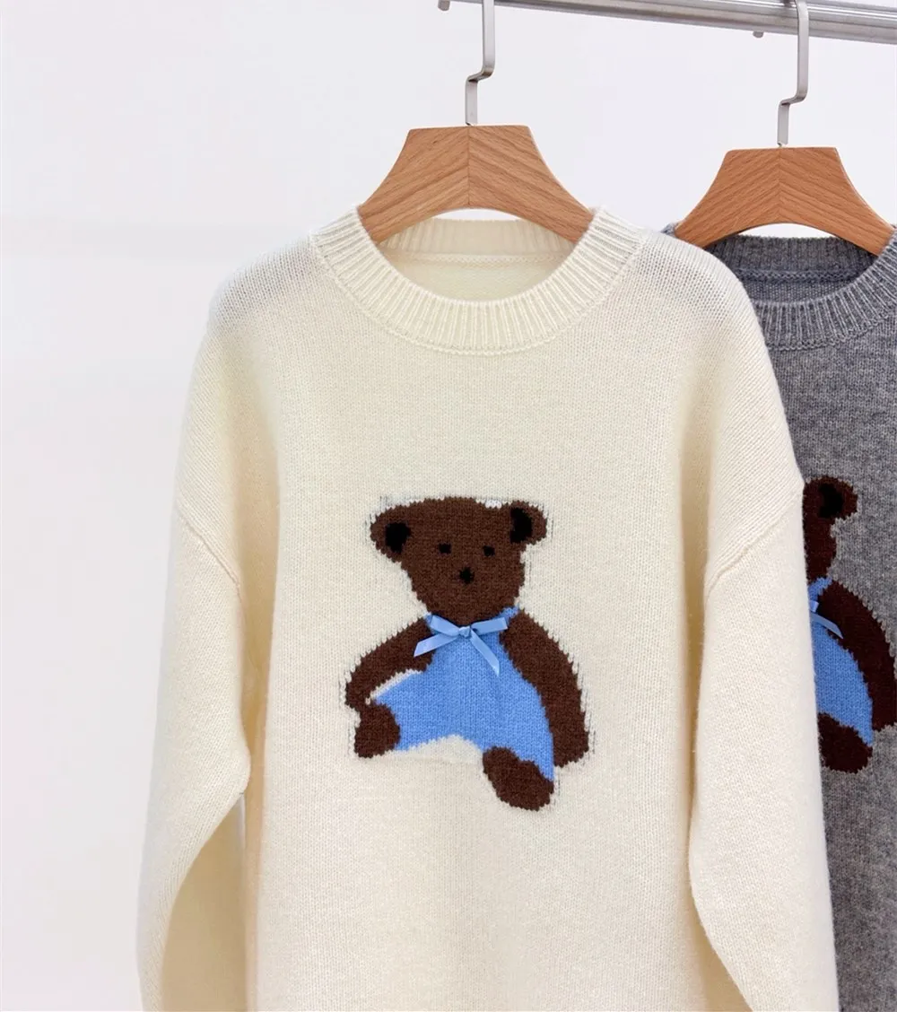 kids girl clothes Girl's wool sweater Cartoon pattern knitted sweater Comfortable pullover baby tops
kids girl clothes Girl's wool sweater Cartoon pattern knitted sweater Comfortable pullover baby tops
