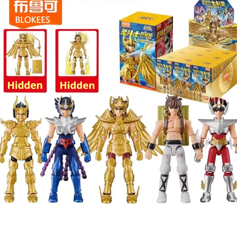 Genuine Blokees Gold Saint Building Block Saint Seiya Assembling Toys Shura Aiolos Assembly Figure Children Toys Birthday Gift
Genuine Blokees Gold Saint Building Block Saint Seiya Assembling Toys Shura Aiolos Assembly Figure Children Toys Birthday Gift