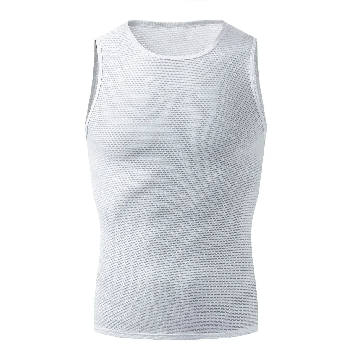 White Outdoor Close Fitting Sweatshirt, Breathable Mesh Elastic Thin Sleeveless Vest, Men's Cycling and Road Cycling Clothing
White Outdoor Close Fitting Sweatshirt, Breathable Mesh Elastic Thin Sleeveless Vest, Men's Cycling and Road Cycling Clothing