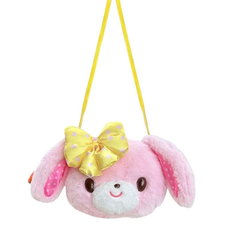 Bonbonribbon Plush Crossbody Bags for Girls Bunny Head Pink Kawaii Cute Shoulder Bag Small Mini Sling Messenger Bag
Bonbonribbon Plush Crossbody Bags for Girls Bunny Head Pink Kawaii Cute Shoulder Bag Small Mini Sling Messenger Bag